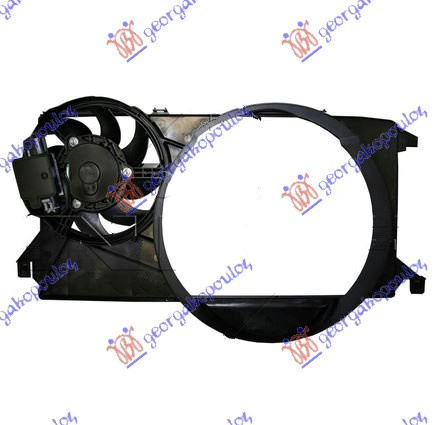 Ventilator komplet dopio (1 Motor) 2.4 TDCi