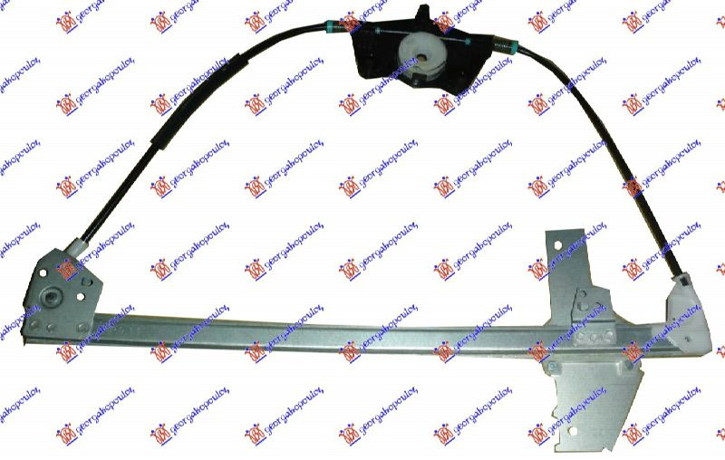 Ngritës/rregullator për dritaren e përparme elektrik (pa motor) 5 dyer