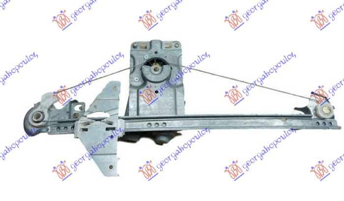 Ngritës/rregullator për dritaren e pasme elektrik (pa motor) (karavan)