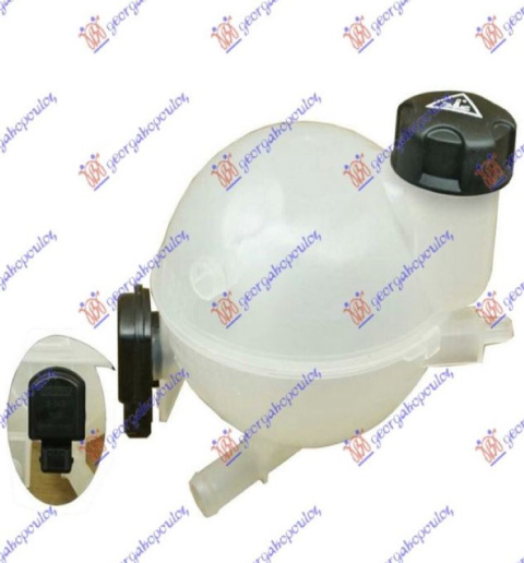 Rezervoar për antifriz (me sensor) (1 tubë dalëse)