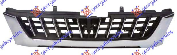 Maskë pvc/grilë krom