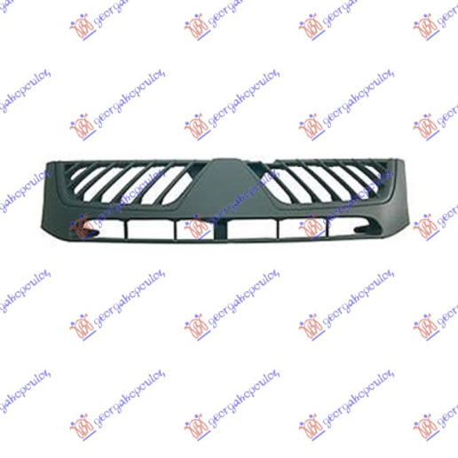 Maskë pvc/grilë me ngjyrë të zezë 05-