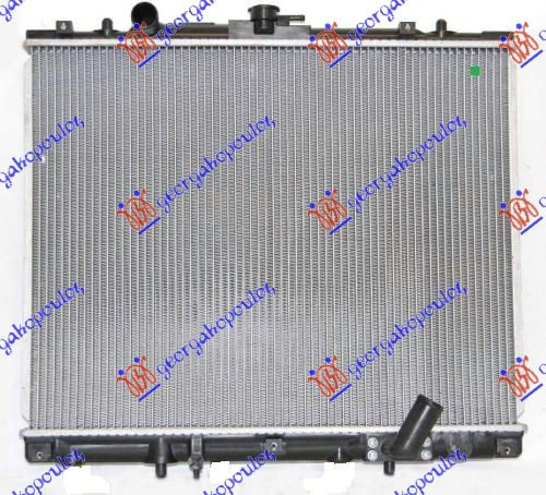 Radiator për motor 2,5 T.dizel (me/pa kondicioner) (50x63,9x36)