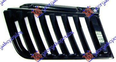 Grilë për Maskë pvc me ngjyrë të zezë kabinë dopio 4 dyer