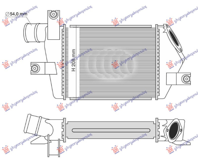 Interkuler 2.5TD (275x204x50)