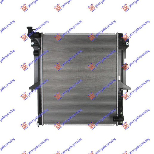 Radiator për motor 2.5 T.D. (marsh automatik) (me kapak) (52.5x63.5)