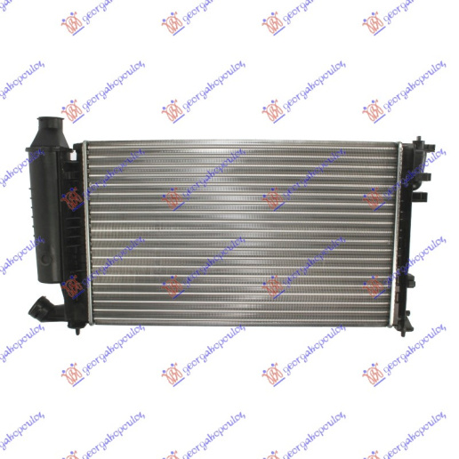 Radiator për motor 1.2-1.4-1.6 16V FSI + TDI (46.8x39.5)