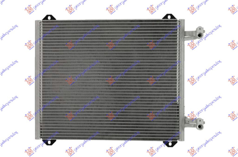 Radiator i kondicionerit benzinë/dizel (47x41x16)