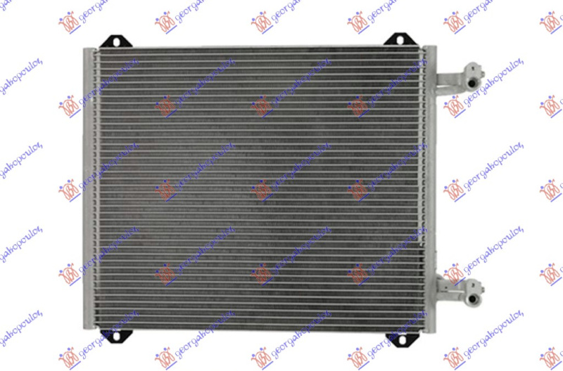 Radiator i kondicionerit benzinë/dizel (47x41x16)