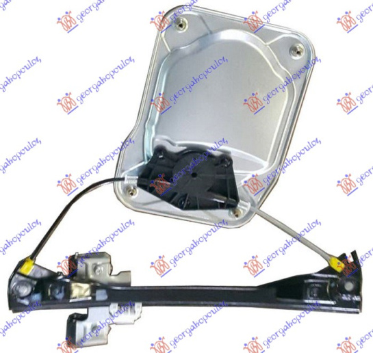Ngritës/rregullator për dritaren e përparme elektrik (pa motor) (me panel/mbajtës)