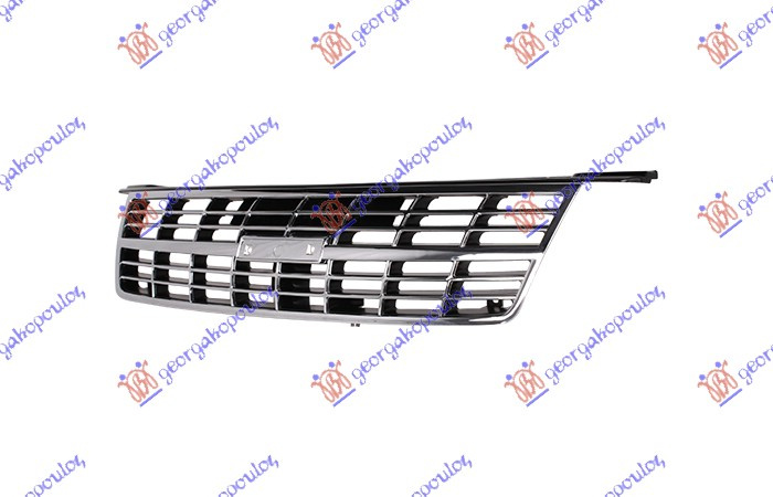Maskë pvc/grilë krom (tërheq në rrotat e pasme)