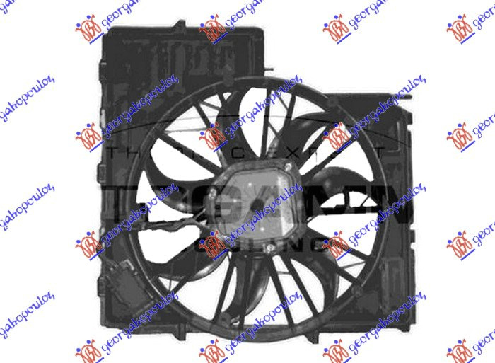 Ventilator komplet 4.4-4.8 (500mm)