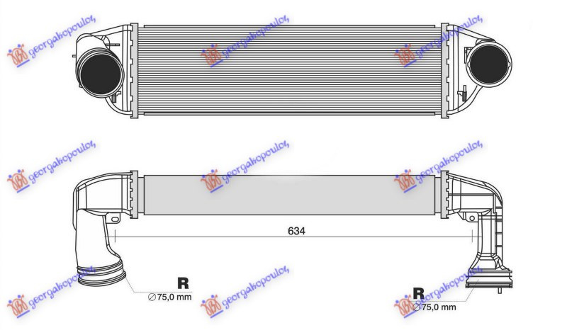 Interkuler 2.0-3.0 D dizel (540x160x62)