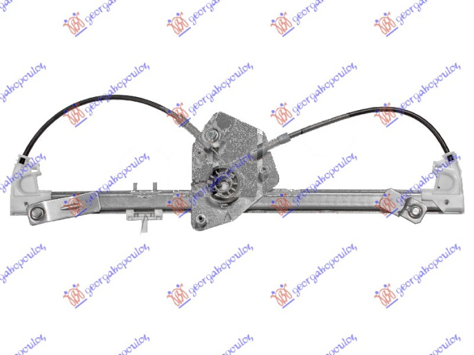 Ngritës/rregullator për dritaren e pasme elektrik (pa motor) (А cilësi)