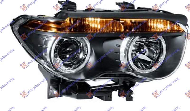 Fenerë bi-xenon -05 HELLA (Dritë pulsuese e verdhë