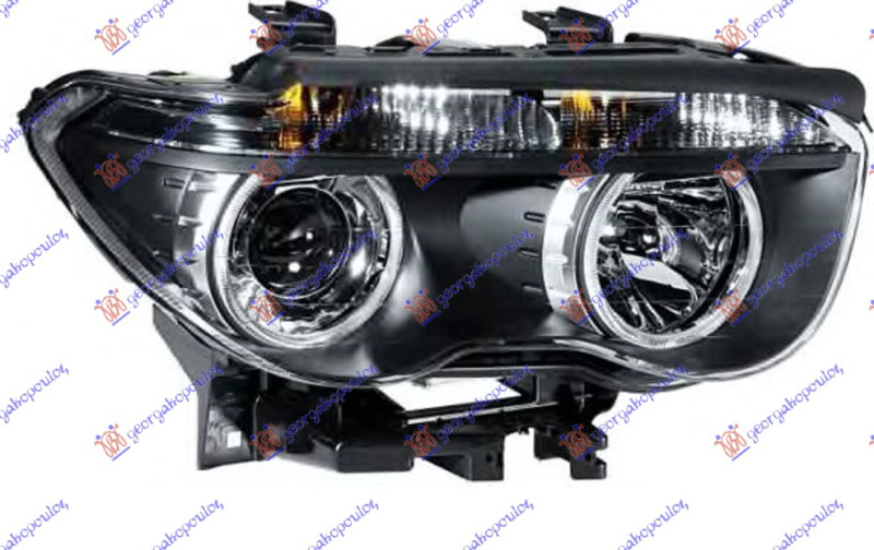 Fener bi-xenon -05 HELLA (dritë pulsuese transparente