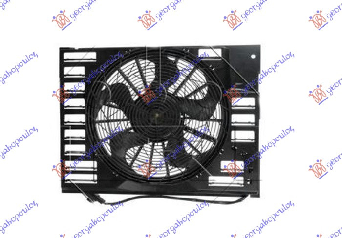 Ventilator komplet 3.6-4.4-6.0 benzinë (400mm) (3 pinë)