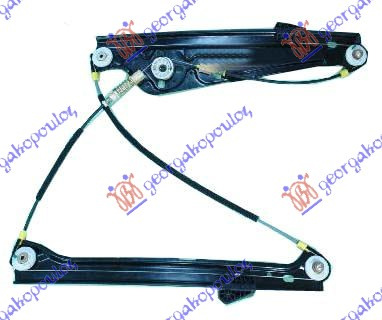 Ngritës/rregullator për dritaren e përparme (pa motor)