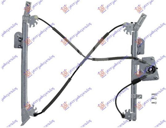 Ngritës/rregullator për dritaren e përparme 3 dyer elektrik (pa motor)
