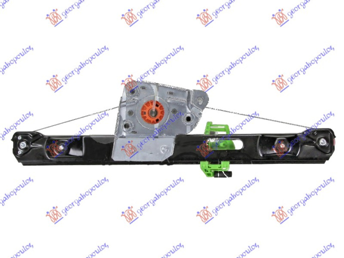 Ngritës/rregullator për dritaren e pasme elektrik (pa motor) (А cilësi)