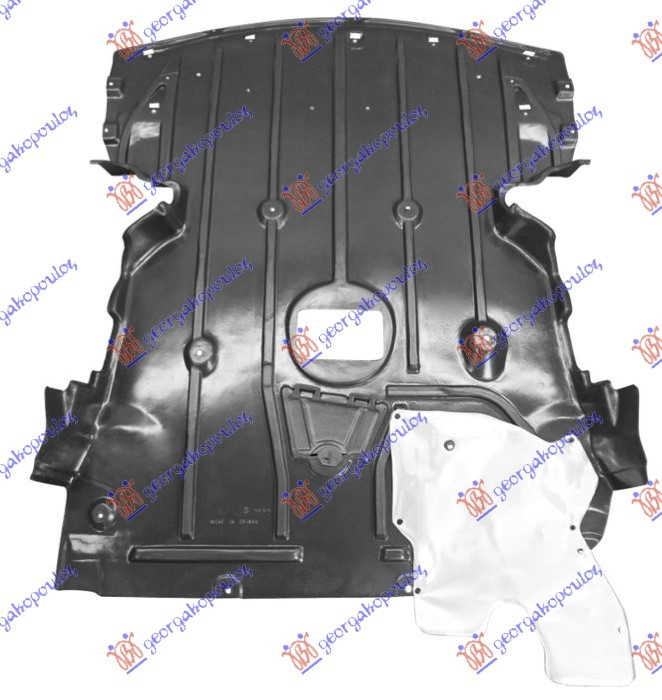 Mbrojtje/kapak nën motor dizel