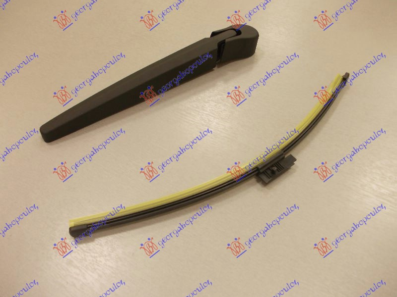 Larës dritaresh i pasëm me krah dhe teh karavan 342mm