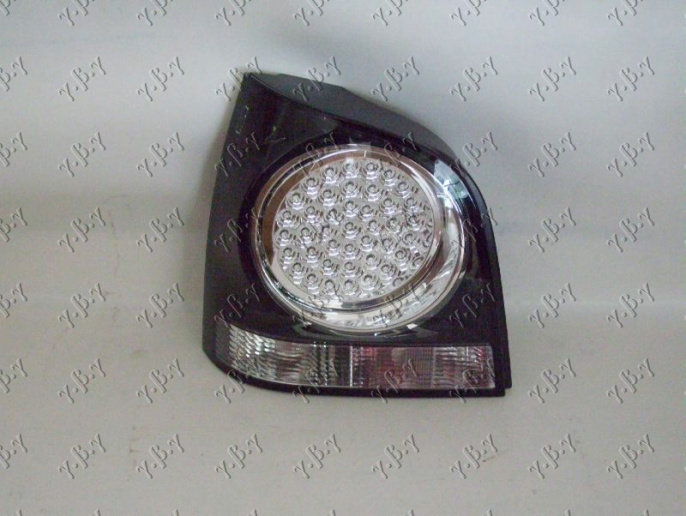 Drita stop set me ngjyrë të zezë LED