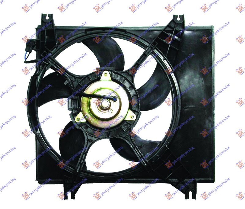 Ventilator për radiator me motor komplet benzinë me/pa kondicioner