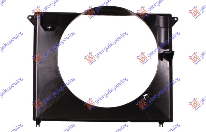 Difuzor/mbajtës për ventilator 2.5-3.0 t d