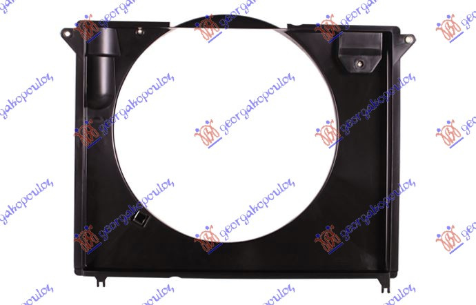 Difuzor/mbajtës për ventilator 2.5-3.0 t d