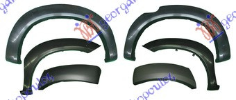 Shirit krahu plastik 4 dyerë set (6 pjesë)