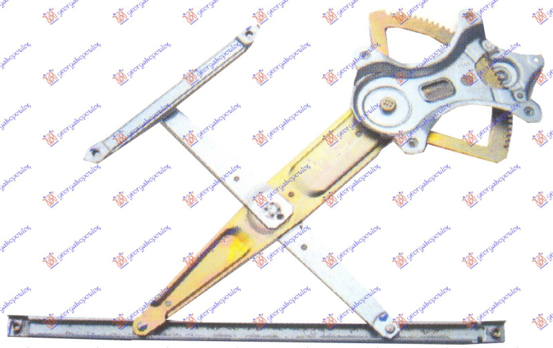 Ngritës/rregullator dritare elektrik (pa motor) 2/4 dyer