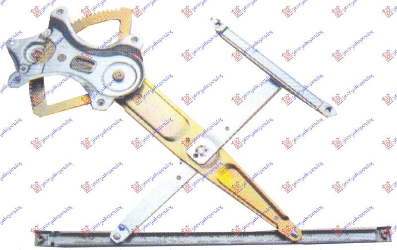 Ngritës/rregullator për dritaren e përparme elektrik (pa motor) 2/4 dyer
