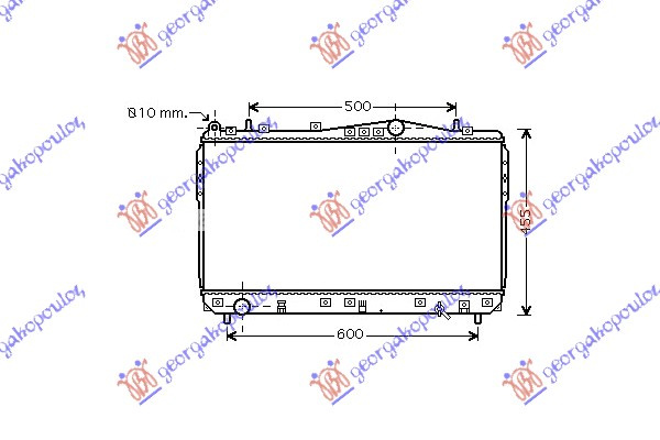 Radiator për motor benzinë (700x370)