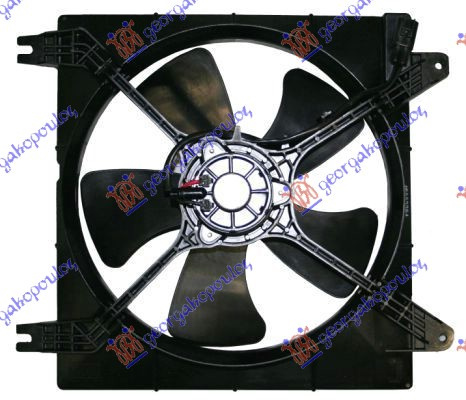 Ventilator komplet (1.4-1.6 benzinë) 03-