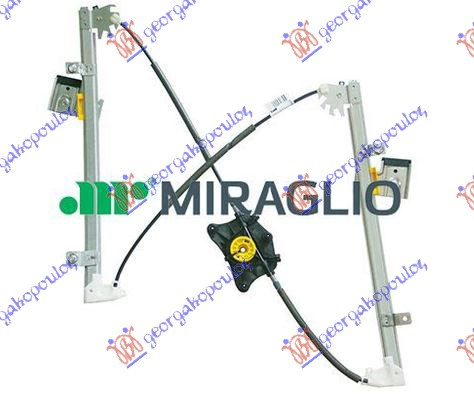 Ngritës/rregullator për dritaren e përparme elektrik (pa motor) (А cilësi)