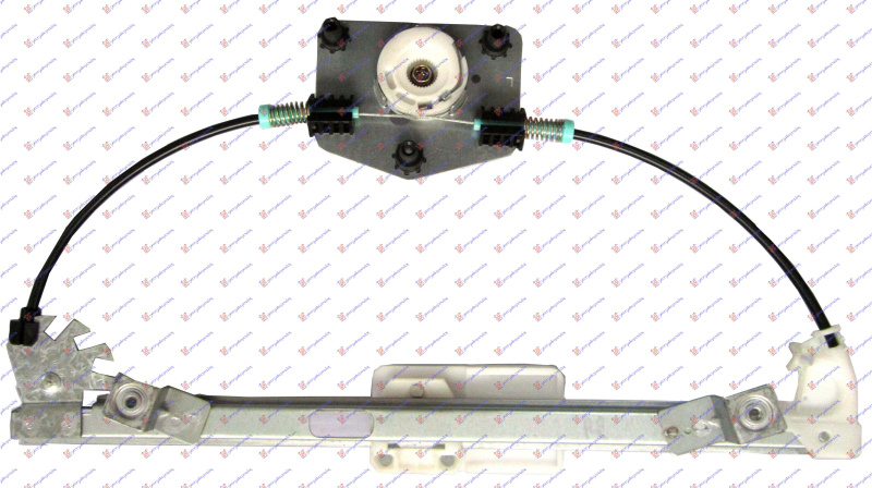 Ngritës/rregullator për dritaren e pasme elektrik (pa motor)
