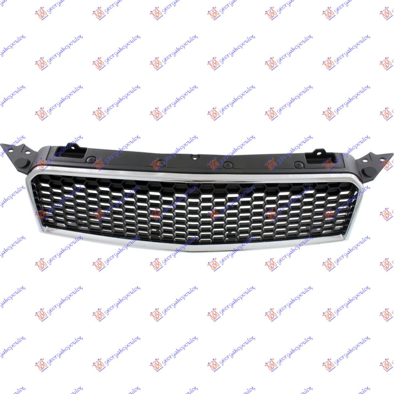 Maskë pvc/grilë me shirit krom