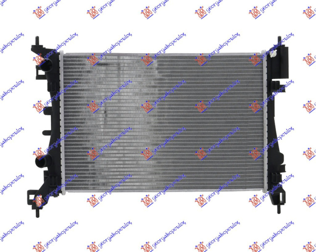 Radiator për motor benzinë (me/pa kondicioner) (54x37,5) (MAHLE BEHR PREMIUM LINE)