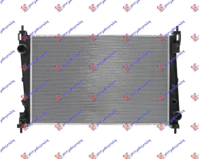 Radiator për motor 1.4-1.6TUR-1.3-1.9D (me/pa kondicioner) (62x39) 88KW