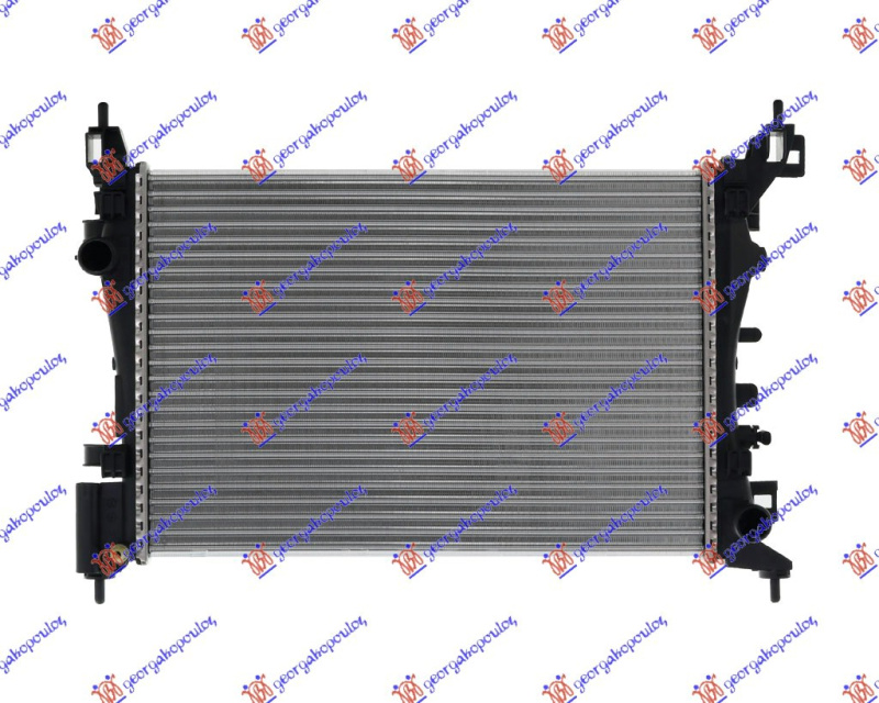 Radiator për motor benzinë (me/pa kondicioner) (54x37,8x2,4)