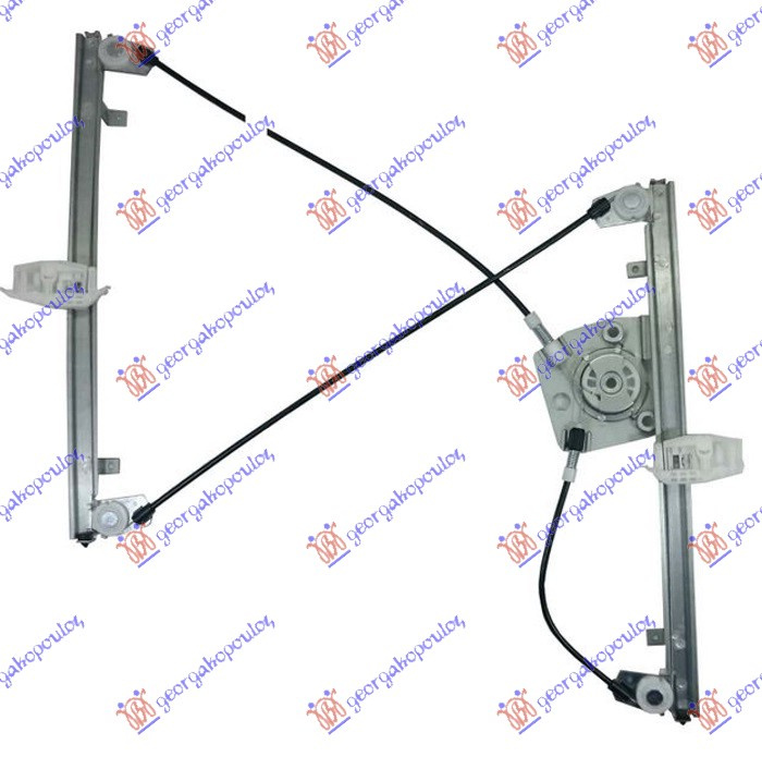 Ngritës/rregullator dritare elektrik 3 dyer (pa motor)