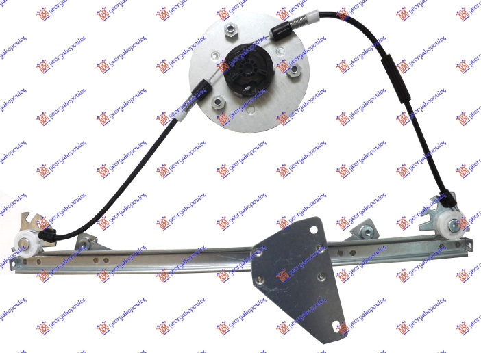 Ngritës/rregullator për dritaren e përparme elektrik 5 dyer (pa motor)