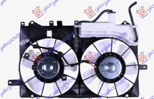 Ventilator për radiatorpër motor dhe kondicioner komplet (dopio) benzinë