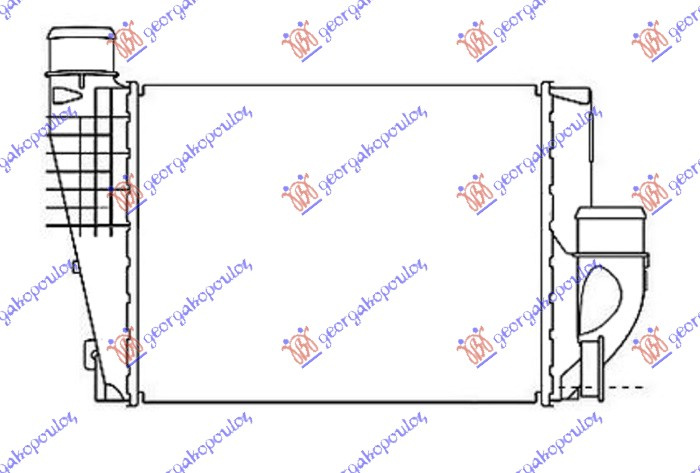 Interkuler 1.6-2.0 HDI-BlueHDi dizel (300x250x50) (VALEO)