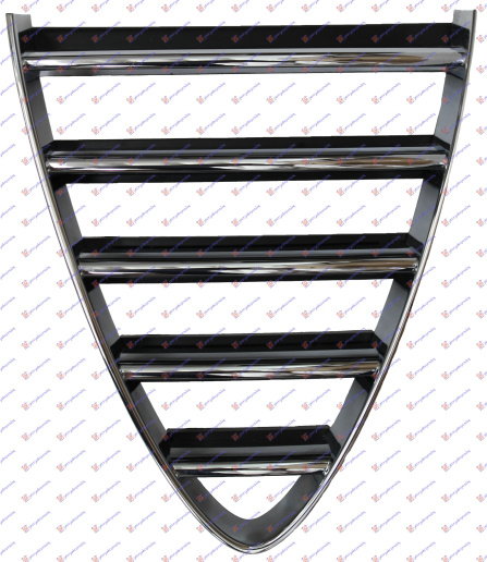 Maskë pvc/grilë krom