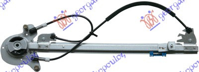 Ngritës/rregullator për dritaren e pasme elektrik (pa motor) (А cilësi)