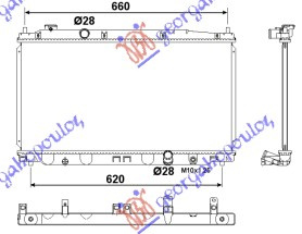 Radiator për motor 1.2-1.3 benzinë (marsh manual) (350x680)
