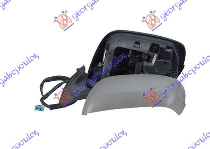 Pasqyrë elektrike (elektrik-me palosje) (gati për ngjyrosje) (xham i lakuar)