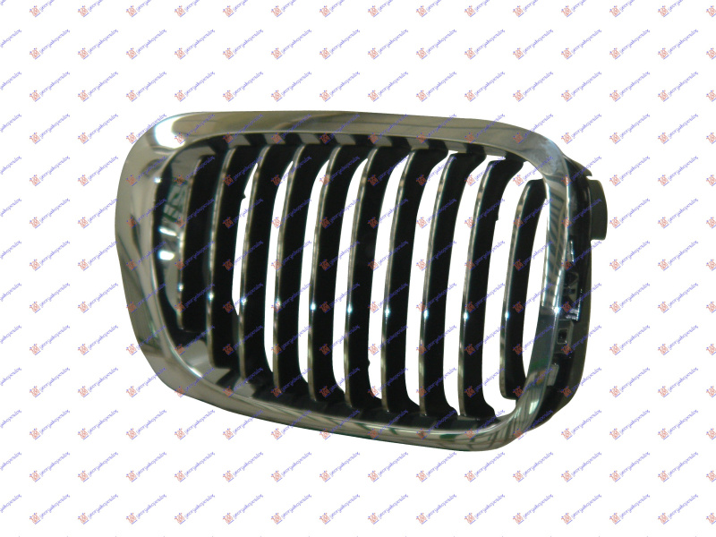 Maskë pvc/grilë e gjitha krom
